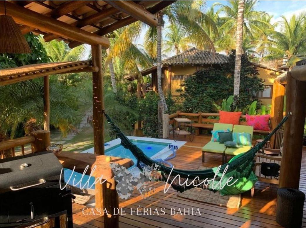 Villa Nicolle - Bahia - Praia Do Espelho Exterior photo